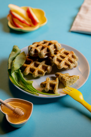 Spinach Waffles