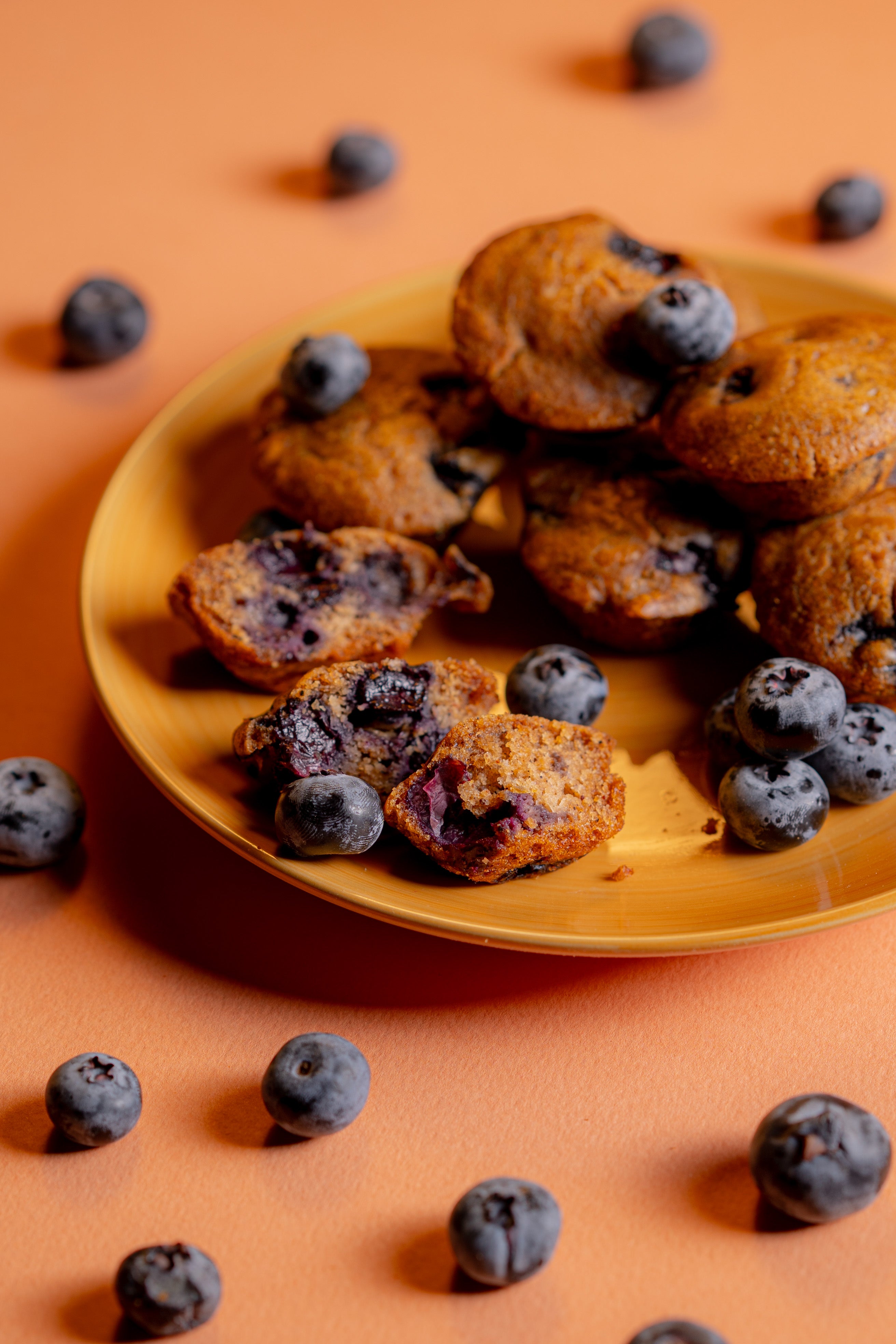 Blueberry muffins