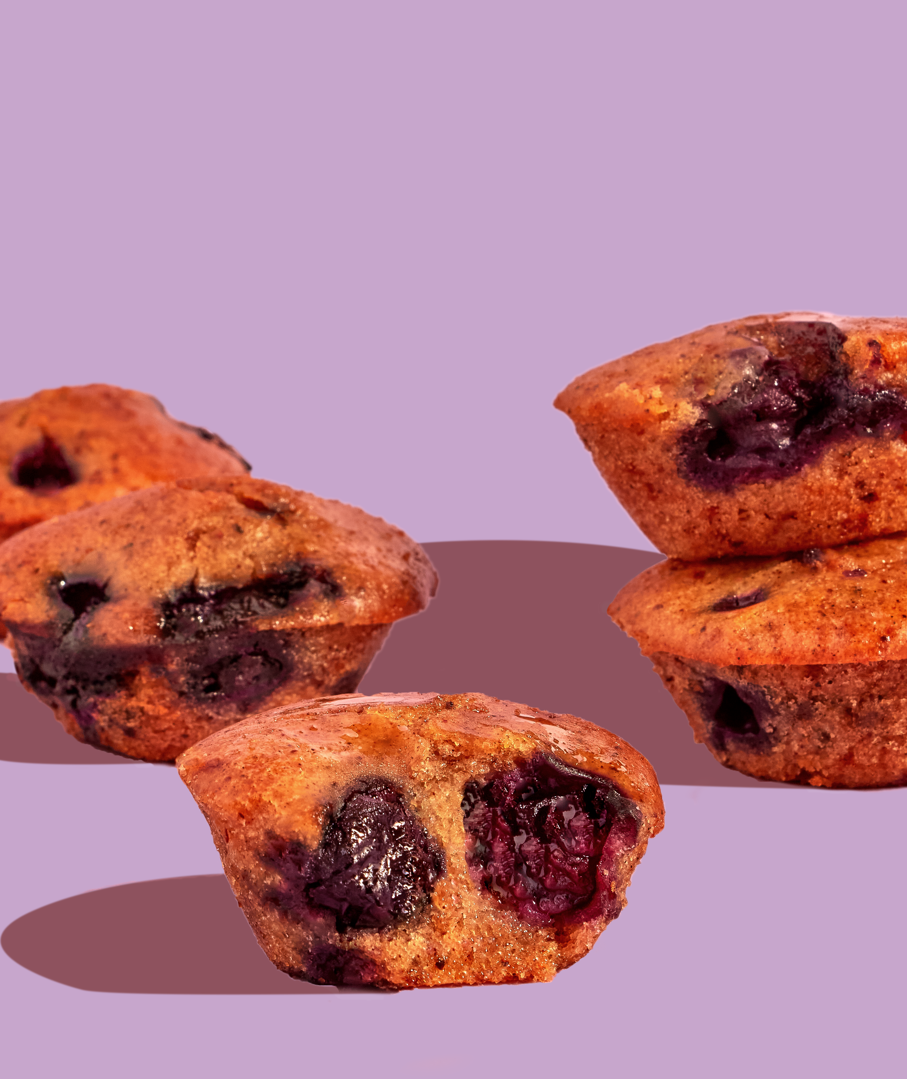 Blueberry muffins