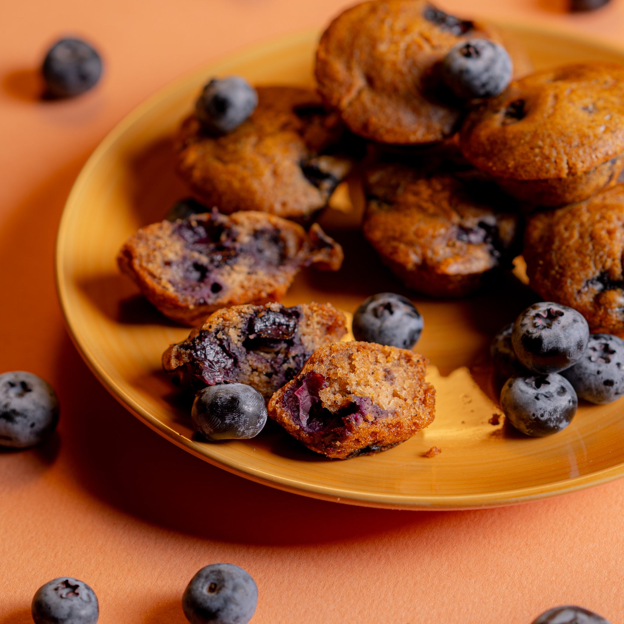 Blueberry muffins