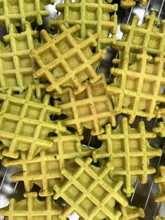 Spinach Waffles