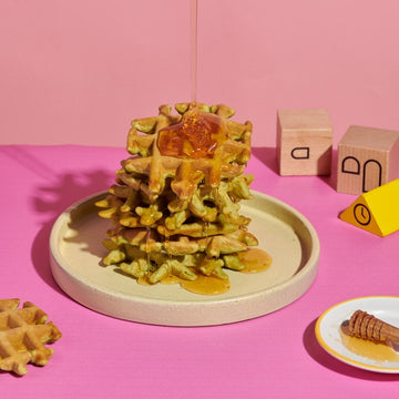 Spinach Waffles