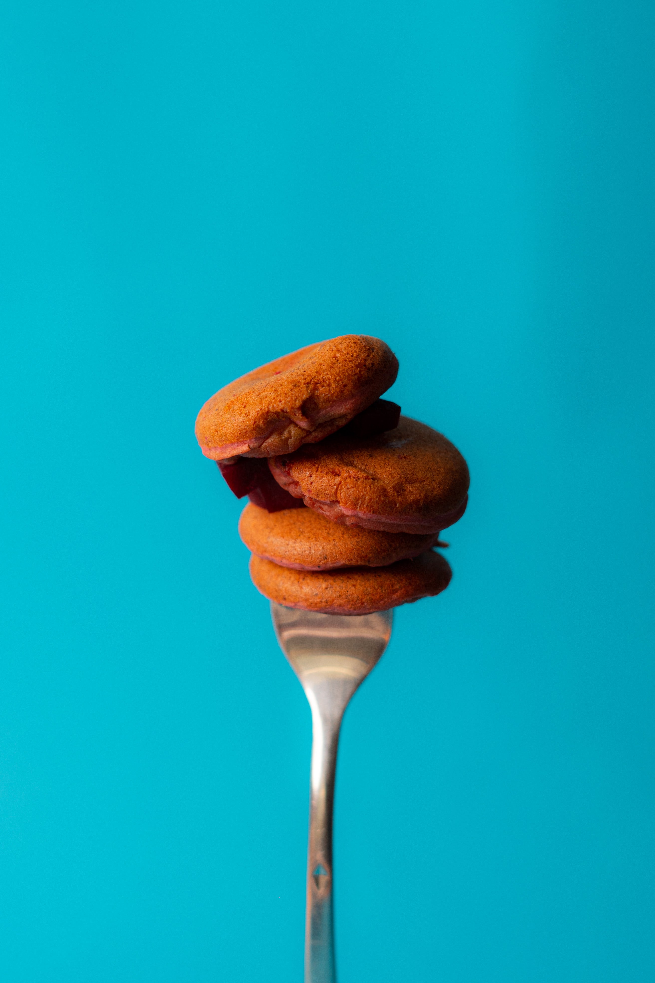 Mini Beetroot Pancakes